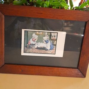 LAST CALL!1905 Sunbonnet Baby Card-Saying Grace🙏